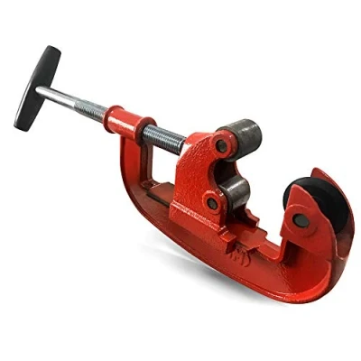Immagine di QWORK® Robusto tagliatubi in acciaio, da 25 mm a 80 con Mini Taglio Pipes Cutter per Tagliare Acciaio Inossidabile, Rame, Lega di Alluminio, PVC