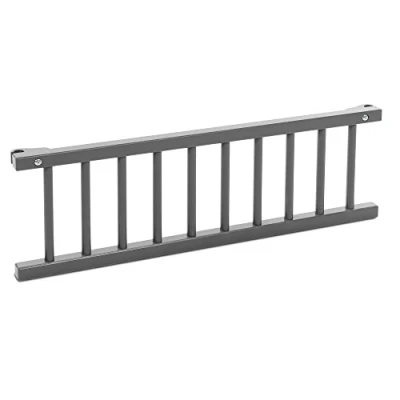 Immagine di cancelletto di sicurezza babybay I culla adatta per modello Maxi e Boxspring, verniciato grigio ardesia