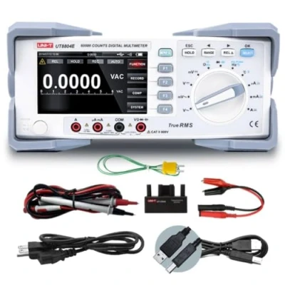 Immagine di UNI T UT8000E Series Multimetro digitale 200000 conta 100kHz Frequenza risposta lettura risoluzione 5K rdgs/s più veloce tasso di prova (UT8804E)