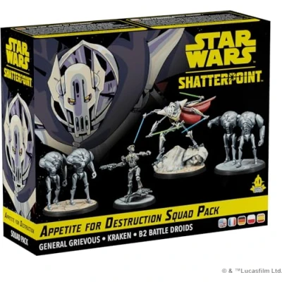 Immagine di Asmodee Star Wars Shatterpoint: Appetite for Destruction G. Grievous, Espansione Gioco da Tavolo, 14+ Anni, Edizione in Inglese