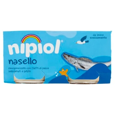 Immagine di Nipiol Omogeneizzato Nasello, 24x80g