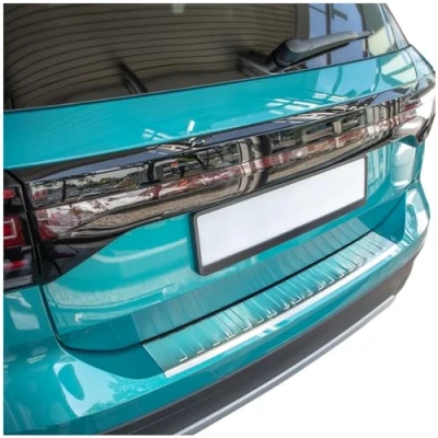 Immagine di tuning art L373 Protezione paraurti per Volkswagen T Cross C1 2018 Acciaio Inox, Colore:Argento