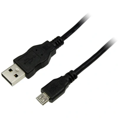 Immagine di LogiLink Cavo USB 2.0 Spina A, Micro B 5.00 m Nero CU0060