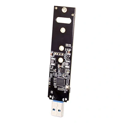 Immagine di cablecc Adattatore USB 3.0 a Nvme M Key M.2 NGFF SSD PCBA esterno conveter scheda Flash Disk
