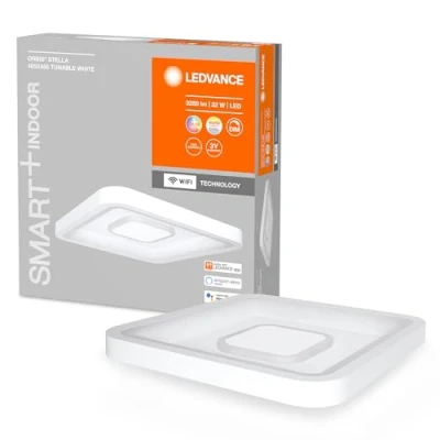 Immagine di LEDVANCE 4058075573451 Smart + Wifi Saddie 500 mm Plafoniera LED (monocolore) ERP: E (A G) 32 W Bianco