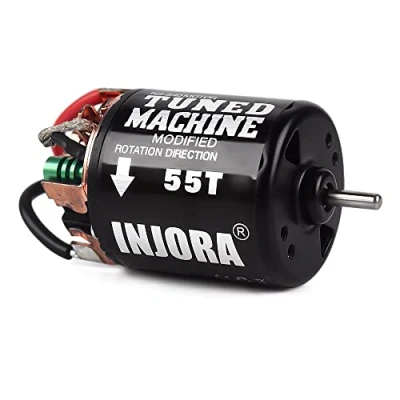 Immagine di INJORA RC Motor Brushed Waterproof 540 Spazzolato Impermeabile Motore per 1/10 Crawler Axial SCX10 AXI03007 90046 TRX4 D90 MST CC01 (55T)