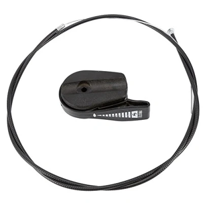 Immagine di MAGT Throttle Switch, Universale 65&quot; Passa Cavo acceleratore Kit Maniglia a Leva di Controllo for rasaerba Il Giardino Tosaerba (Colore : Red)