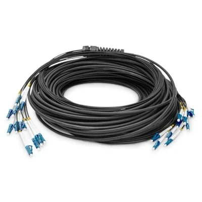 Immagine di Cavo Digitus DK 2A33CU075BK BBB Fibra ottica [1x Spina LC/UPC 1x LC/UPC] 9/125 µ Singlemode OS2 75 m