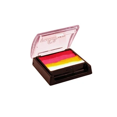 Immagine di Eulenspiegel 340189 Split Cake Sunset, Contenuto 6 ml, Trucco a Base d&#039;Acqua, per Bambini, teatrale