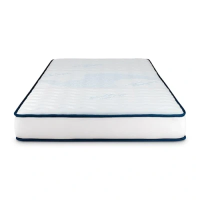 Immagine di COSMOS Materasso Memory 90 x 200 CM Singolo Modello Upsilon Promo Alto 15 Anallergico Antiacaro Alleviamento Punti di Pressione 7 Zone Lattice Blue