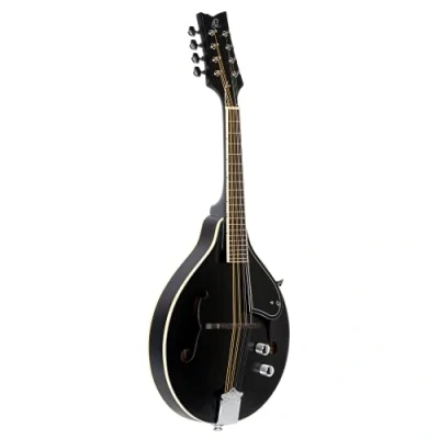 Immagine di Ortega Mandolin A Style Series Inclusive Custodia BK Nero (RMAE40SBK)