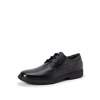 Immagine di Geox JR Federico Stringate per bambini, Taglia: 39, Black Pelle