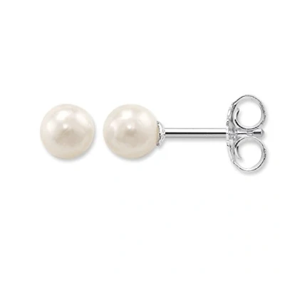 Immagine di Thomas Sabo Orecchini da Donna con Perle Coltivate D’acqua Dolce in Argento Sterling 925 Bianco H1431 028 14