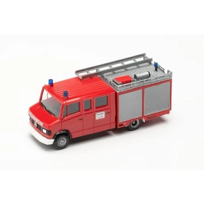 Immagine di Herpa modello di auto Mercedes Benz T2 LF 8/6 &quot;Feuerwehr&quot; (Herpa BASIC), in scala 1:87, pezzo da collezione, tedesco, statuetta plastica