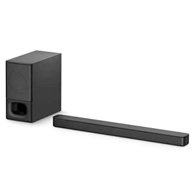 Immagine di Sony HT S350 2.1. Soundbar dei canali (incluso subwoofer, Bluetooth, suono surround anteriore, S Force PRO, Dolby Digital) nero
