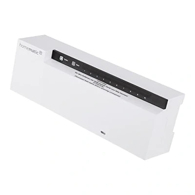 Immagine di Homematic IP 142981A0 Attuatore per riscaldamento a pavimento, 230 V, 10 canali, colore: Bianco