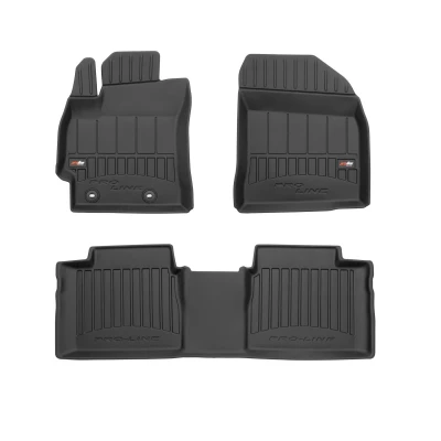 Immagine di FROGUM 3D407701 Set tappetino Gomma anteriore e posteriore 4 nero