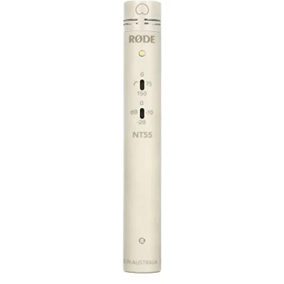 Immagine di Rode NT55 Stage/performance microphone Wired Silver microphones (Stage/performance microphone, 38 dB, Cardioid, Wired, XLR 3, 110 g)