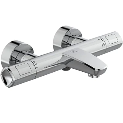 Immagine di Ideal Standard A7238AA Ceratherm t10 Miscelatore Termostatico esterno per vasca/doccia, cromo