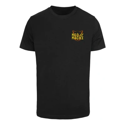 Immagine di Merchcode Yasei TEE Tshirt con stampa, Uomo, Taglia: Large, Black