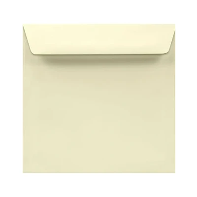 Immagine di Netuno 50 buste lettere avorio quadrate 17 x cm 100g Lessebo Smooth Ivory ecologiche per matrimonio inviti battesimo compleanno comunione biglietti auguri busta lettera bella
