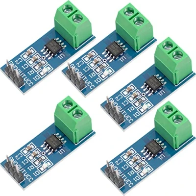 Immagine di AZDelivery 5 x ACS712 20A Ampere Sensore di Corrente Gamma compatibile con Arduino incluso un E Book!