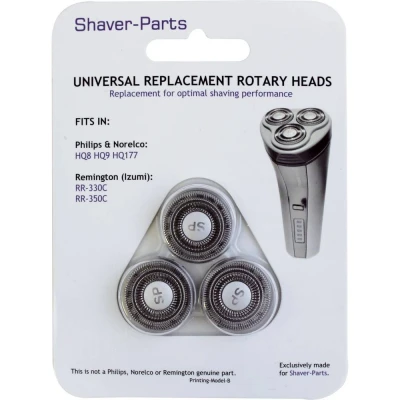Immagine di für Philips HQ8, HQ9, HQ177 und Remington RR 330C, 350C Testina per rasoio elettrico Nero 1 KIT
