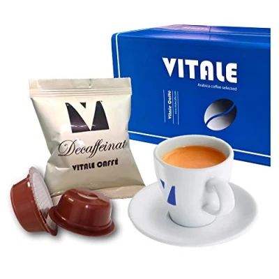 Immagine di CIALDE Capsule CAFFE Compatibili con Lavazza A Modo Mio Vitale Caffè miscela DECAFFEINATO 100 pz
