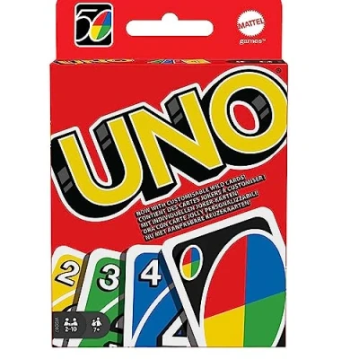 Immagine di Mattel Games UNO Get Wild, Gioco di Carte per Famiglie e Bambini 7+Anni, BGY49