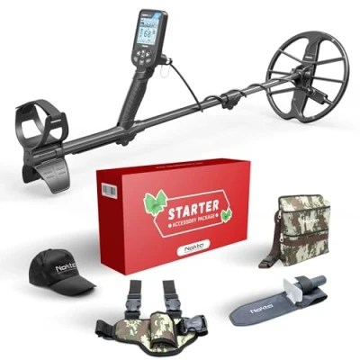 Immagine di Nokta Simplex BT Metal Detector (Metal con pacchetto accessori di avviamento)