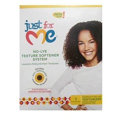 Immagine di Soft &amp; Beautiful Just For Me. Look New No Lye Texture Softener System Texturizer