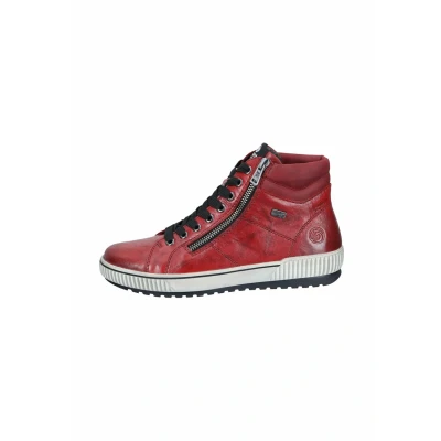 Immagine di Remonte D0772, Stivali Stringati Donna, Colore: Rosso, 36 EU