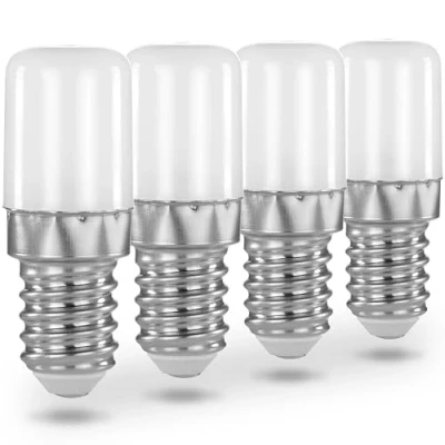 Immagine di POPPSTAR 4x Lampadina per frigorifero LED (E14, 1,6W, bianco freddo, 150 lm (16W)) frigo, macchina da cucire