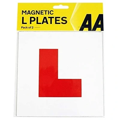 Immagine di AA Auto Essentials L Piastre magnetiche (1 Coppia)