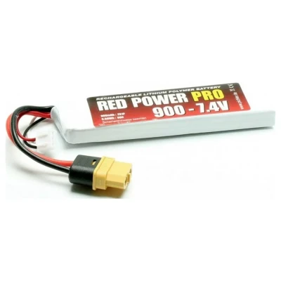 Immagine di Red Power Batteria ricaricabile LiPo 7.4 V 900 mAh 60 C Softcase XT60