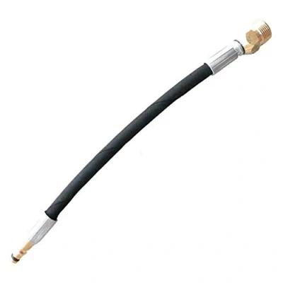 Immagine di Quick Click Adattatore Connect extra lungo adatto per tubi ad alta pressione con M22 x 1,5 IG Kärcher, Kränzle, Workzone ecc. Lunghezza totale 31 cm.