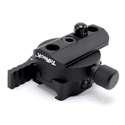 Immagine di TRIROCK Quick Release Detachable Combined bipod Adapter for pivoting with Base Mount Fits 21mm Rail System