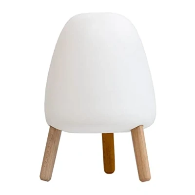 Immagine di newgarden Lampada da tavolo portatile a LED con batteria ricaricabile USB. Luce calda, altezza 20 cm e resistenza IP43. Controllo touch fino ore di utilizzo. Realizzata in Spagna