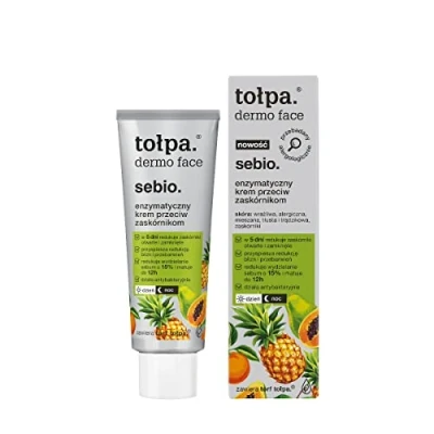 Immagine di Tolpa Dermo Face Sebio, Crema enzimatica contro i punti neri, 40 ml