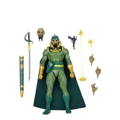 Immagine di NECA King Features Action Figure in scala da 17,8 cm, serie Flash Gordon dei supereroi originali Ming The Merciless