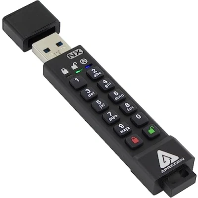 Immagine di PEN DRIVE USB 3.0 4GB APRICORN SECUREKEY 256BIT AES XTS, IP58