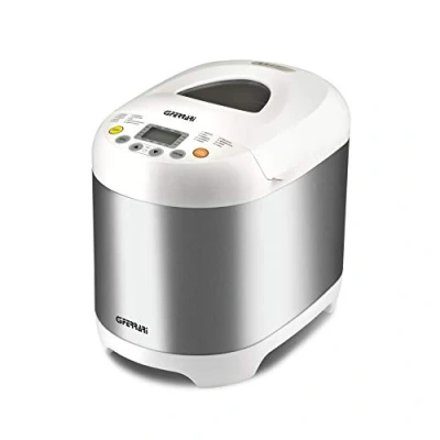 Immagine di G3 Ferrari G10078 Macchina del pane &quot;Pagnotta&quot;, 550W, Acciaio INOX, 19 Programmi, Argento / Bianco