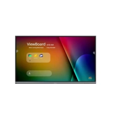 Immagine di ViewSonic Schermo 75&#039; LFD Interact 4K UHD 20Pts ViewBoard® 16:9 64GB 450nit 8ms 1200:1 178/178 3xHDMI 6xUSB A USB Type C 3xHp IFP7550 5F