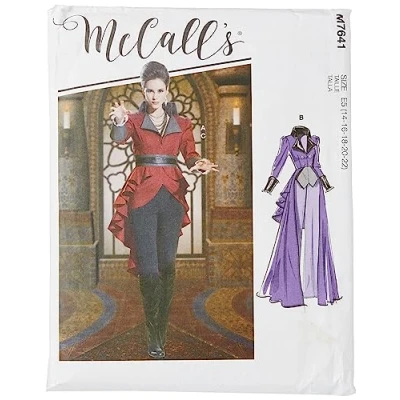 Immagine di McCall&#039; s Patterns 7641 E5 Cartamodello per Costume, Multicolore
