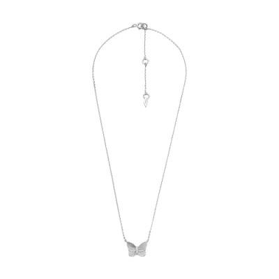 Immagine di Fossil Collana Da Donna In Argento Sterling, Lunghezza: 356mm+51mm, Larghezza: 13mm, Altezza: 9,5mm JFS00619040