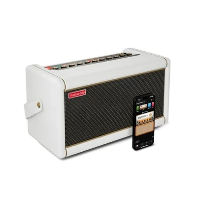 Immagine di Positive Grid Spark 2 50W Smart Practice Amp &amp; Bluetooth Speaker con looper integrato, funzioni AI e App per chitarra elettrica, acustica basso. Perla
