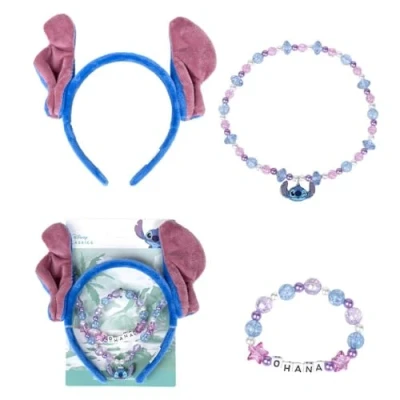 Immagine di ARTESANIA CERDA Set di bigiotteria 3 pezzi Stitch(bracciale, collana e fascia) 12,5 X 19,0 1,0 Cm
