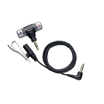 Immagine di OM SYSTEM ME 51 S Registratore vocale digitale con microfono stereo (tipo T) adatto per Olympus WS series/DM series registrazioni di alta qualità