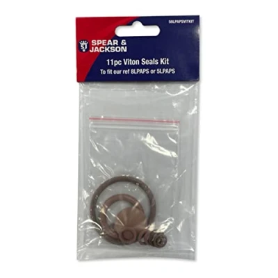 Immagine di Spear &amp; Jackson 58LPAPSVITKIT Kit di guarnizioni Viton per pompe a pressione da 5 e 8 litri