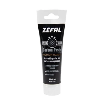 Immagine di ZEFAL Pasta di assemblaggio antigrippaggio per componenti in carbonio Grasso microsabbiato biciclette Prodotto Francia 50 ml